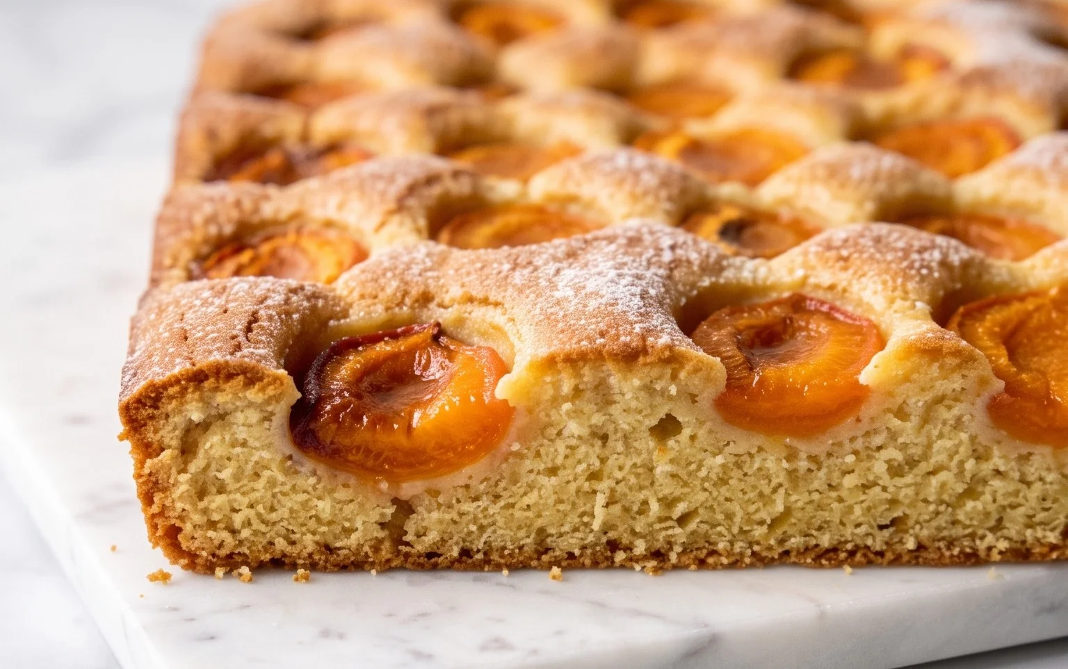 Omas Wachauer Marillenkuchen vom Blech: Kindheitserinnerungen