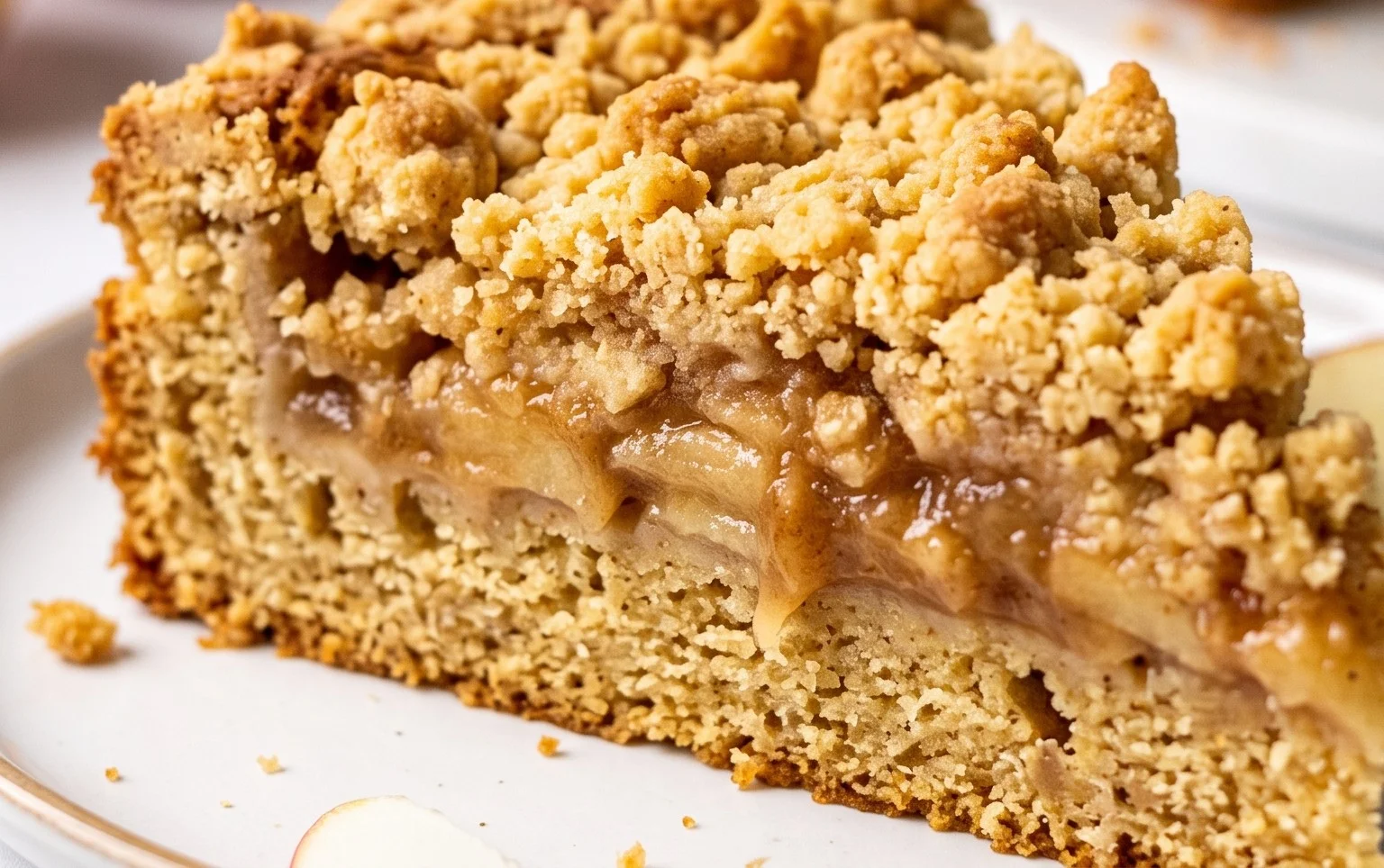 Veganer Apfelkuchen – einfach & mit leckeren Streuseln