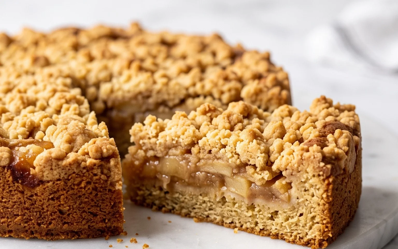 Veganer Apfelkuchen: Einfach & mit leckeren Streuseln